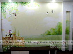 马鞍山星期八墙绘工作室 墙体彩绘精品实景案例欣赏与家装墙绘创新之旅